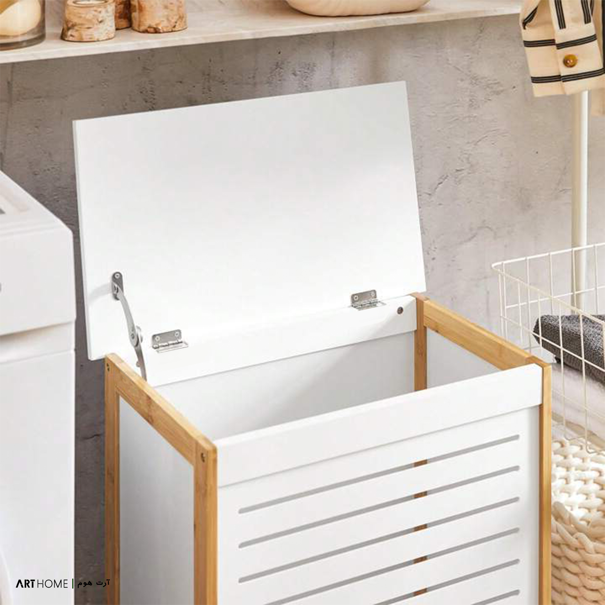 سبد رخت چرک آرت هوم مدل Q life