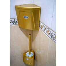 ست سطل زباله و فرچه مدل سویل کد 102