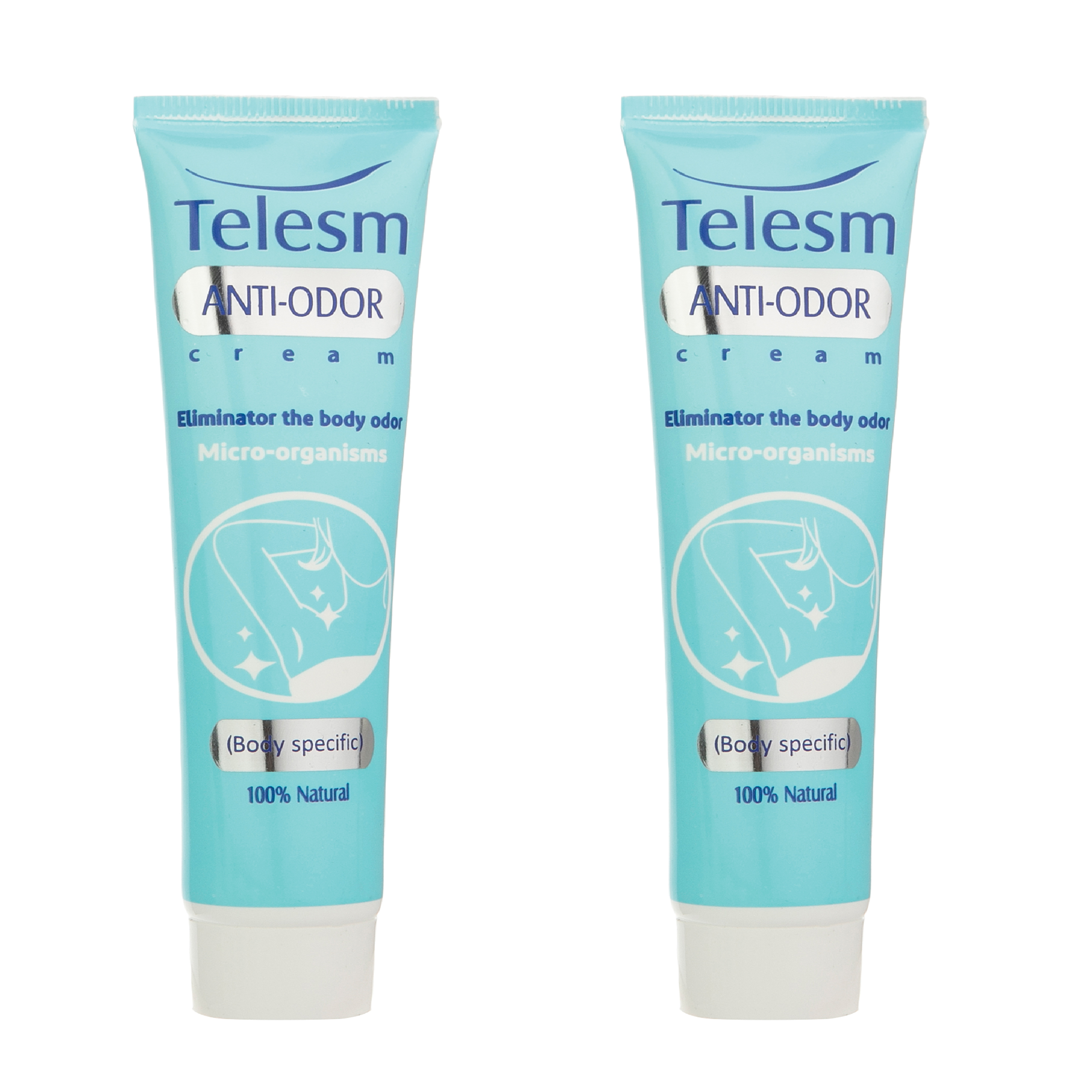 کرم ضد تعریق طلسم مدل 01 حجم 40 میلی لیتر مجموعه 2 عددی