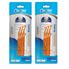 مسواک بین دندانی کانفیدنت کد 0.45 دو بسته 6 عددی