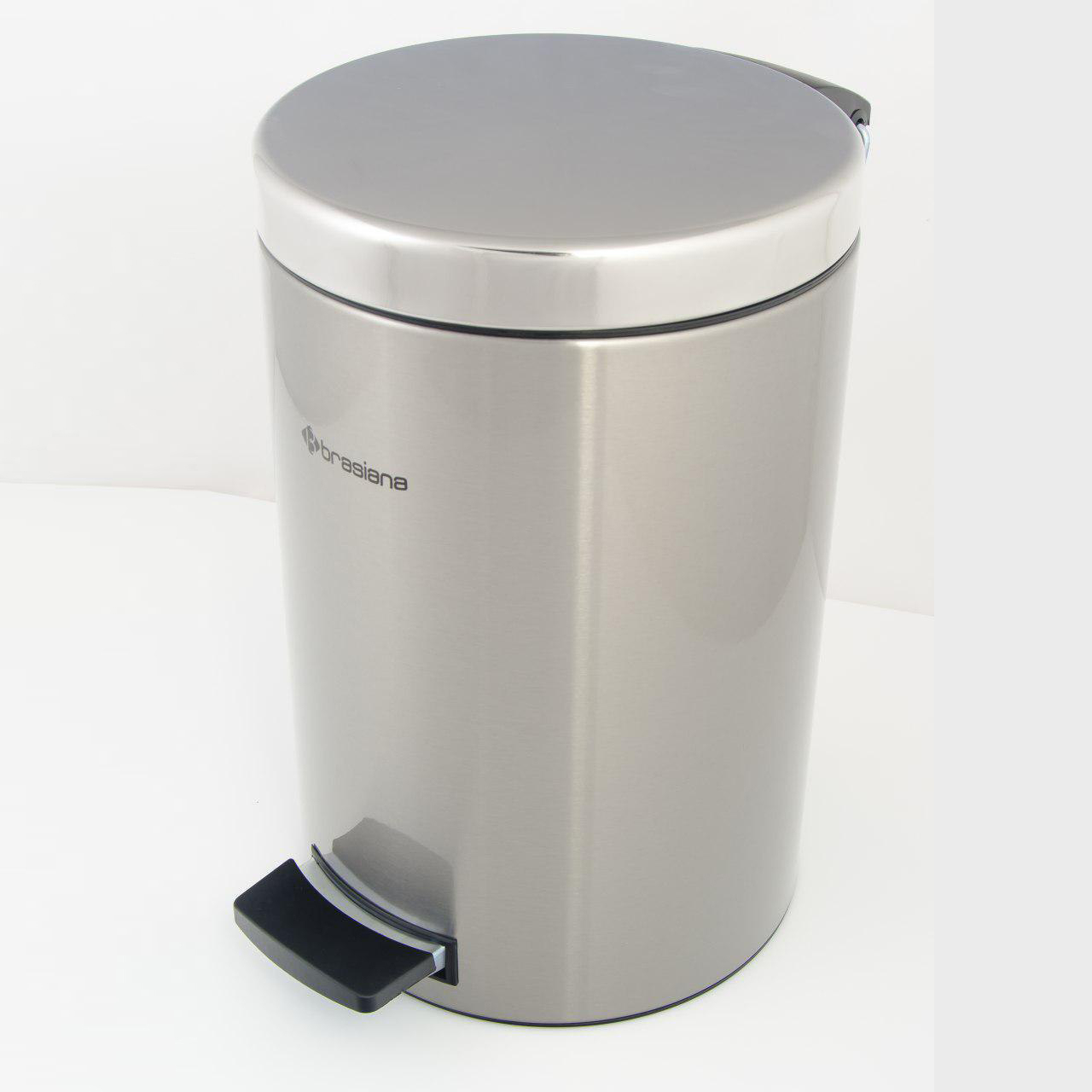 سطل زباله براسیانا مدل پدالی گنجایش ۱۲ لیتر