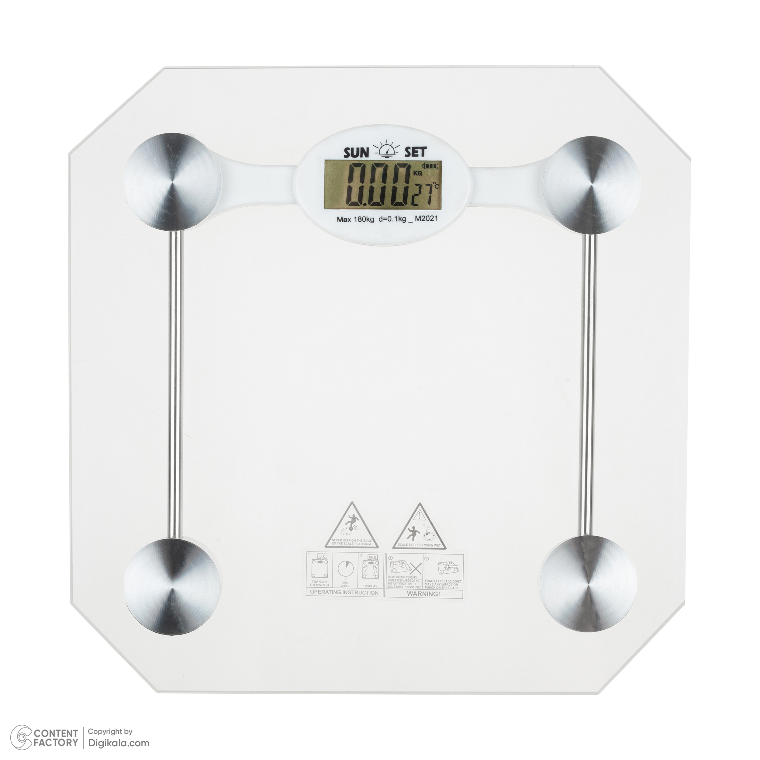 ترازو دیجیتال سان ست مدل +TSQER