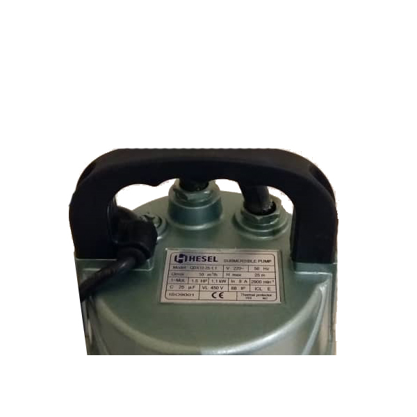 پمپ کف کش هسل مدل QDX10-25-1.1F