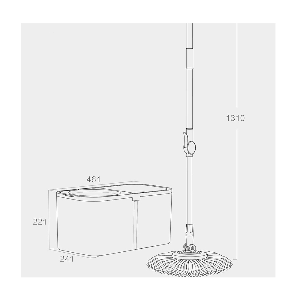 زمین شوی چرخشی مدل QJ030401