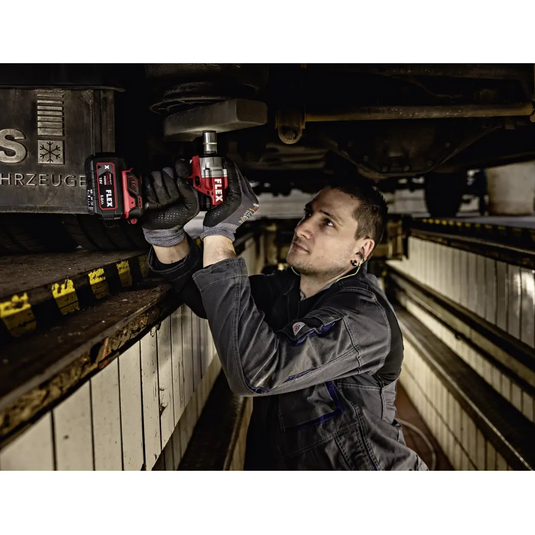 آچار ضربه ای فلکس مدل IW 1/2" 400 18.0-EC 5.0/Set