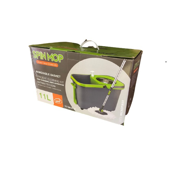 ست سطل و زمین شوی چرخشی مدل yy-mop-x