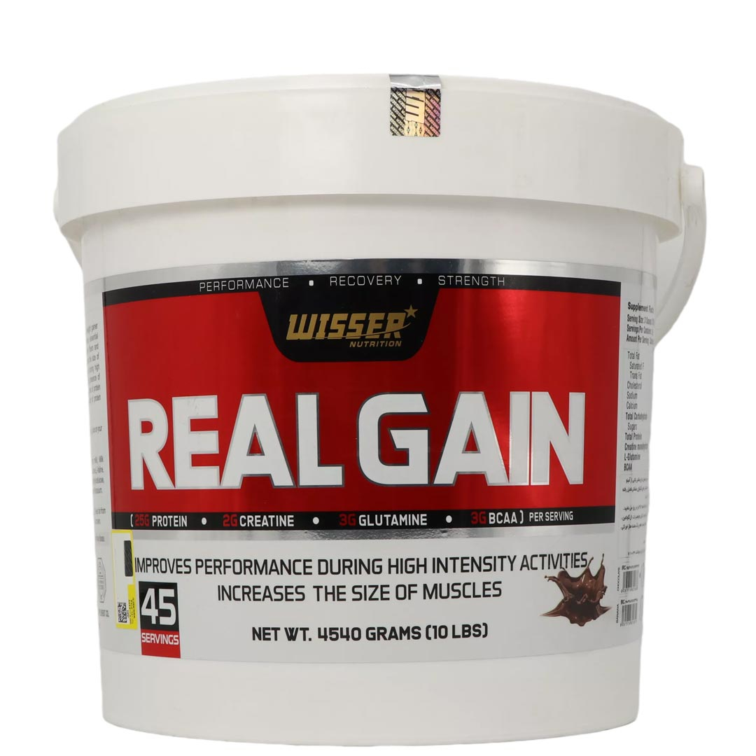 پودر رئال گین با طعم شکلات ویثر نوتریشن - 4540 گرم