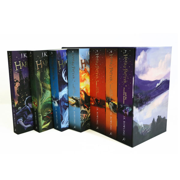 کتاب HARRY POTTER اثر J. K. Rowling نشر Bloomsbury هفت جلدی