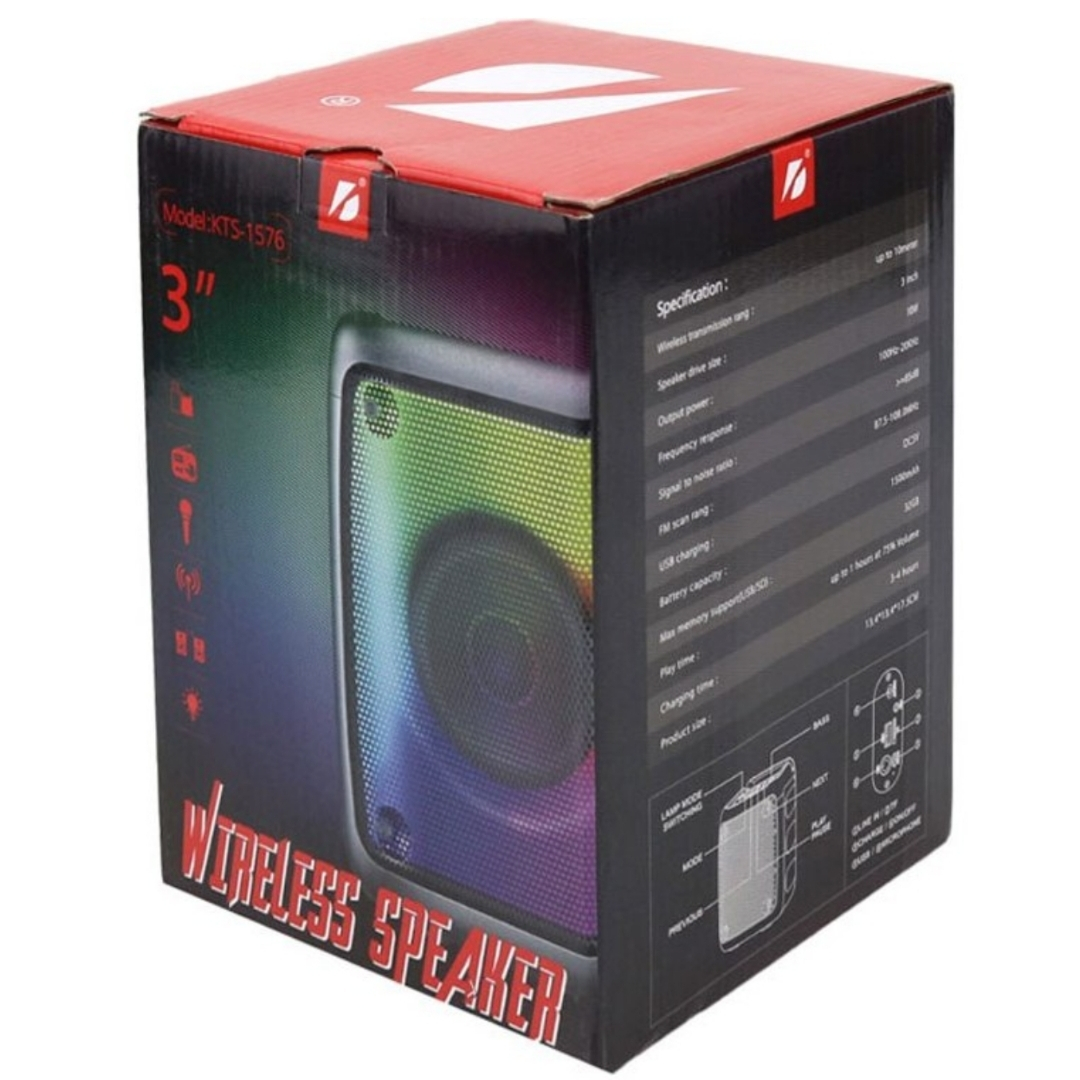 اسپیکر بلوتوثی قابل حمل کی تی اس مدل KTS 1576