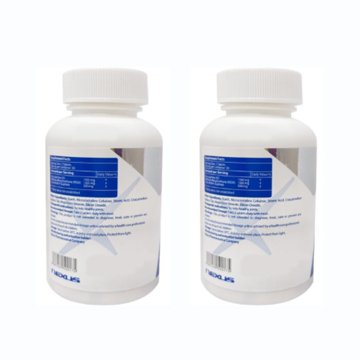 قرص گلوکزامین نکستایل دو بسته 60 عددی