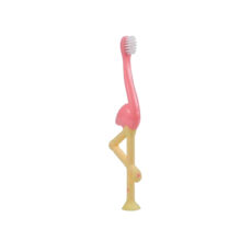 مسواک کودک دکتر براونز مدل فلامینگو با برس نرم