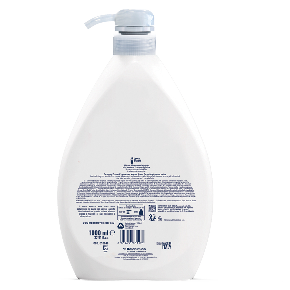 صابون شستشو مایع درمومد مدل مشک حجم 1000 میلی لیتر