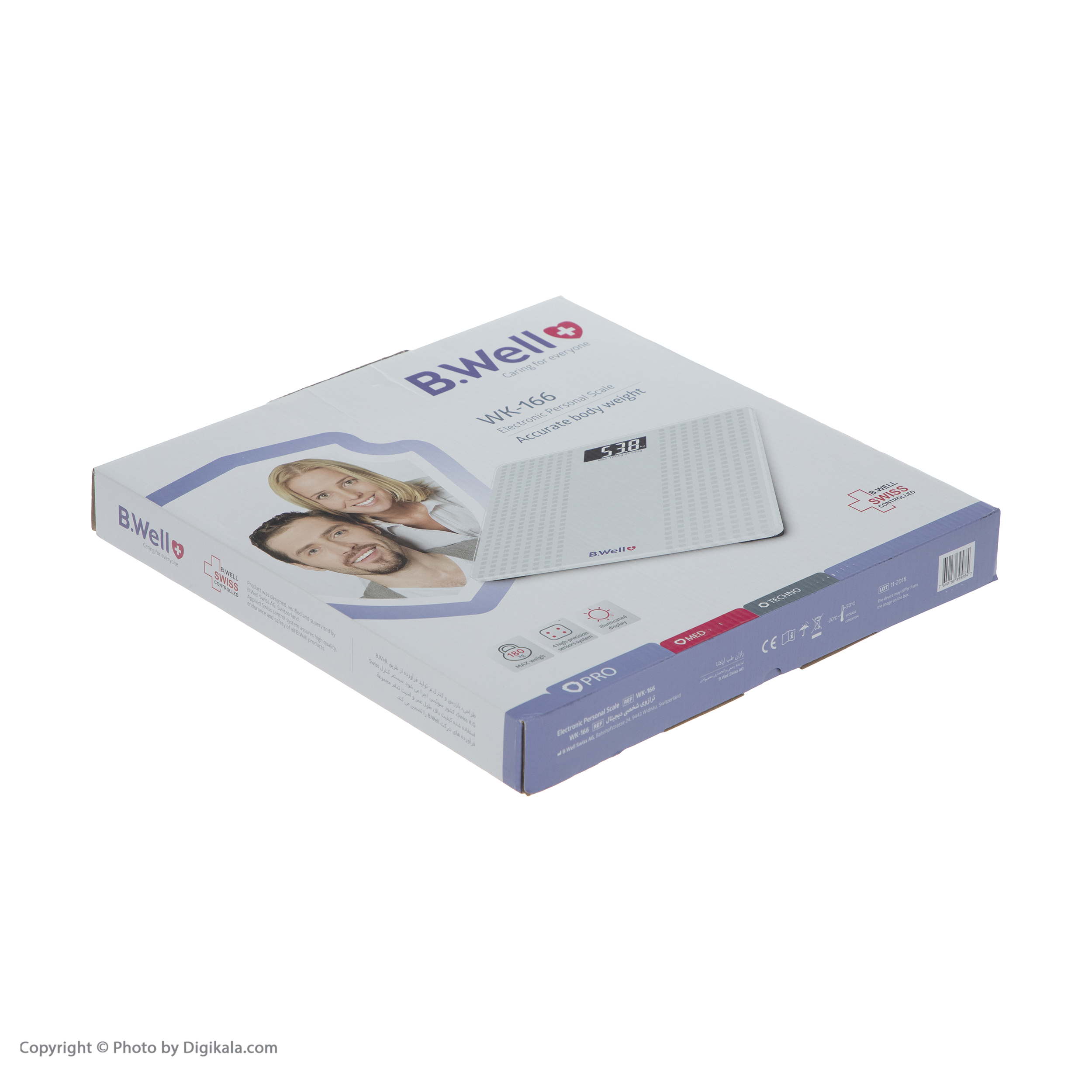 ترازو دیجیتال بی ول مدل WK-166
