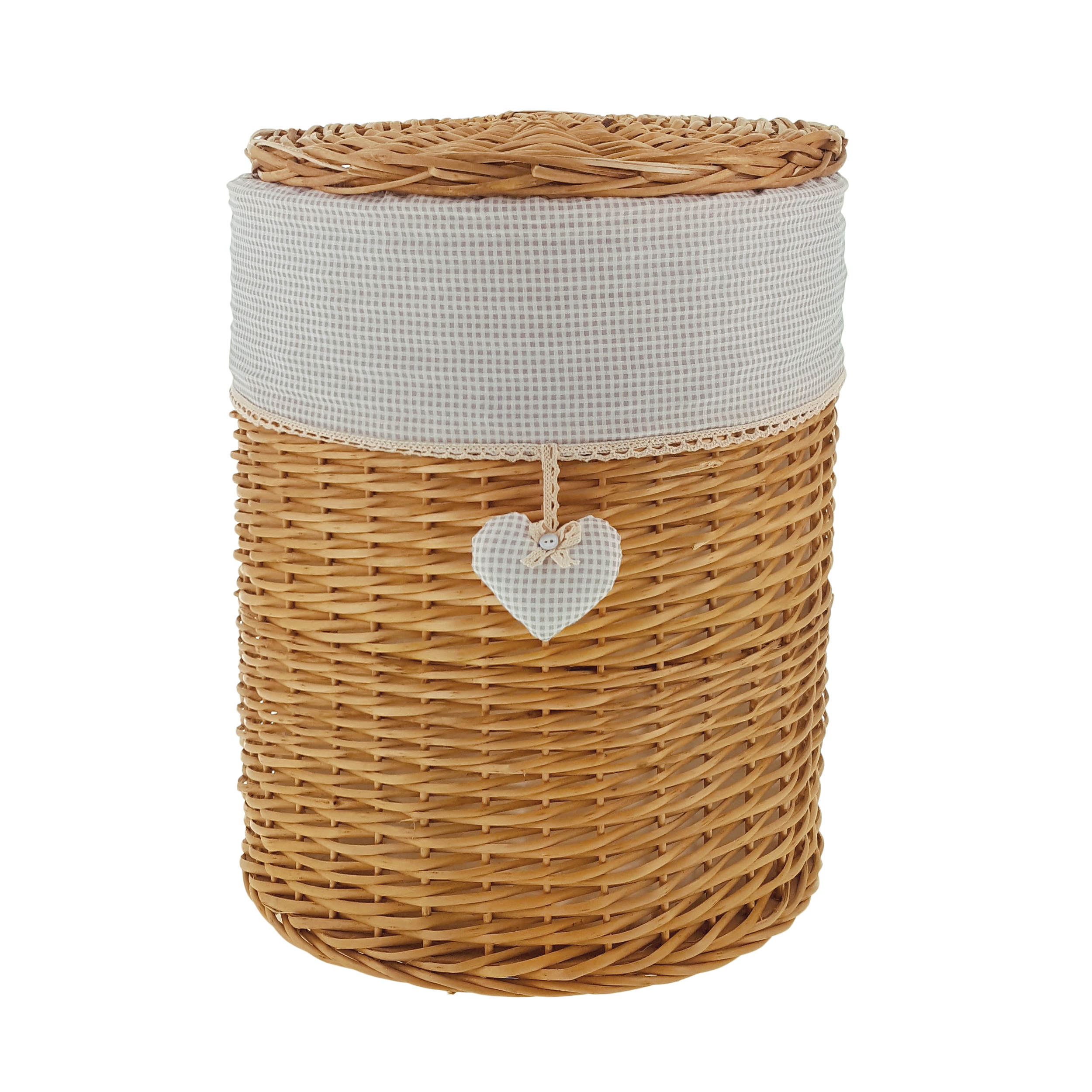 سبد رخت چرک مدل استوانه ای کد SLH-L