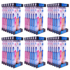 مسواک بنسر مدل اکسترا کلینینگ با برس متوسط بسته 72 عددی