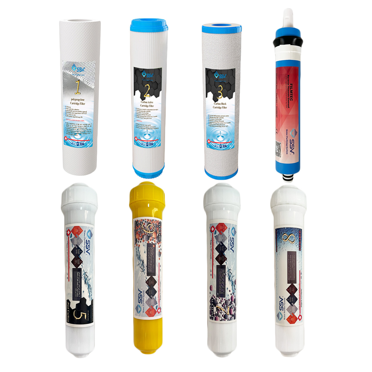 دستگاه تصفیه کننده آب اس اس وی مدل UltraPro X800 به همراه فیلتر دستگاه تصفیه کننده آب بسته 3 عددی