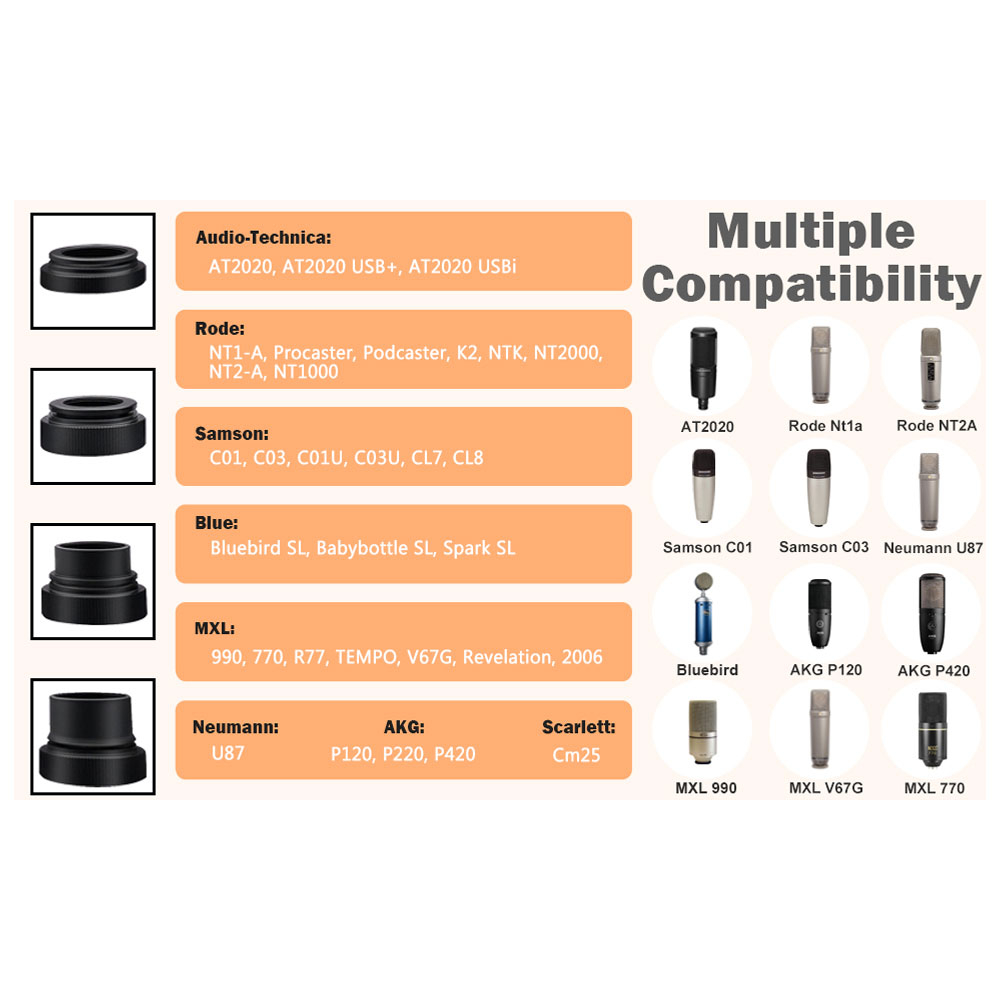 شاک مانت میکروفون مدل 4S