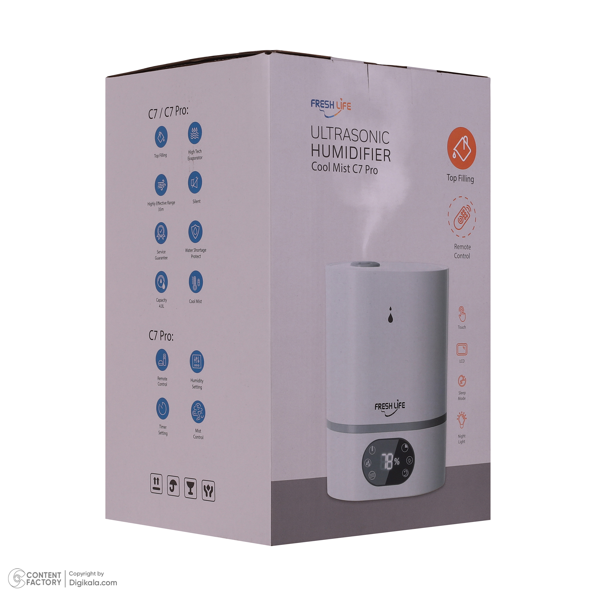 دستگاه بخور سرد فرش لایف مدل C7 pro