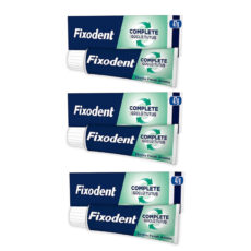 چسب دندان مصنوعی فیکسودنت مدل New Extra Fresh حجم 47 میلی لیتر مجموعه 3عددی