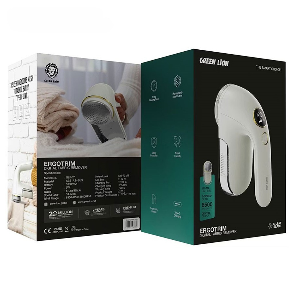 پرزگیر شارژی لباس گرین لاین مدل GLR-20
