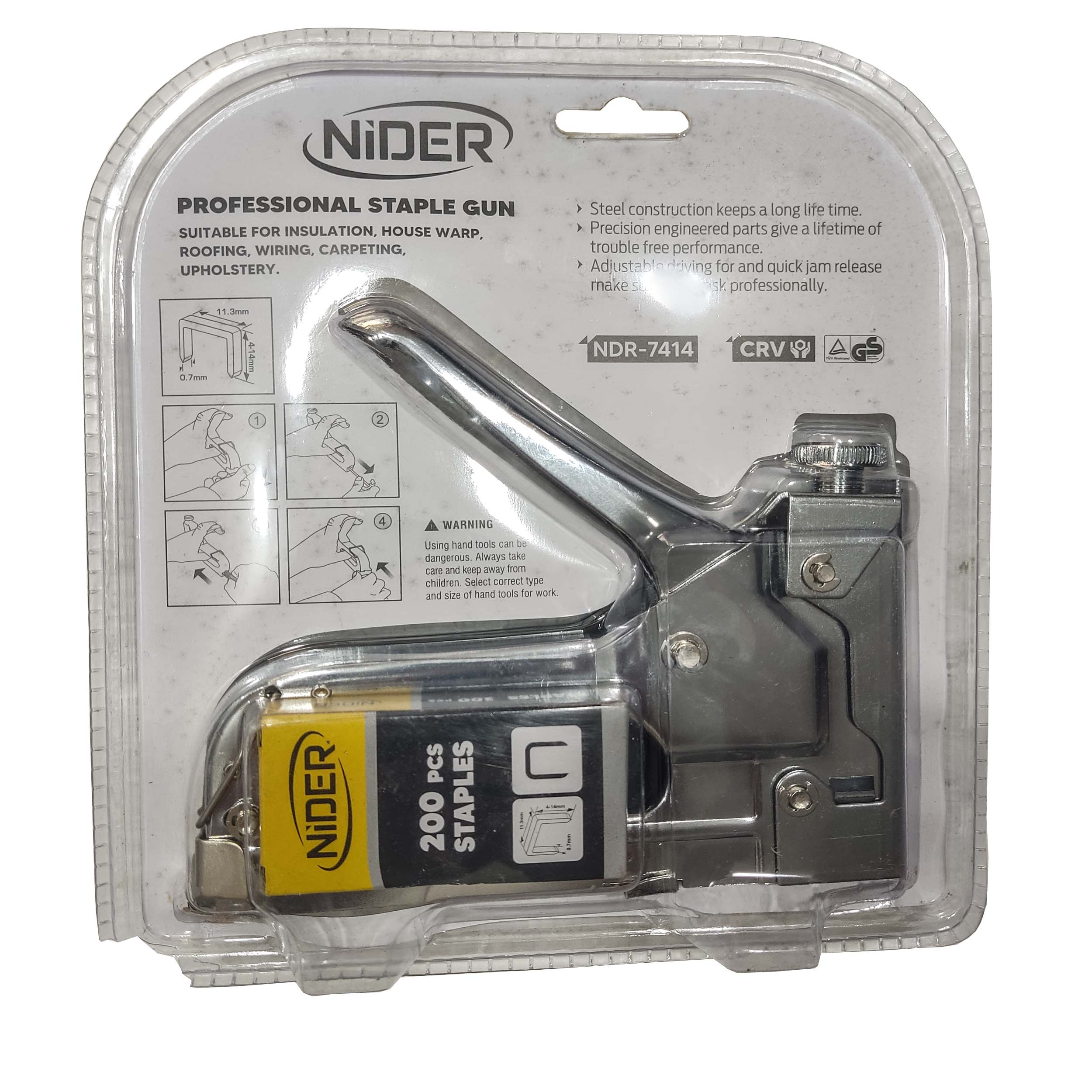 منگنه کوب نیدر مدل NDR - 7414