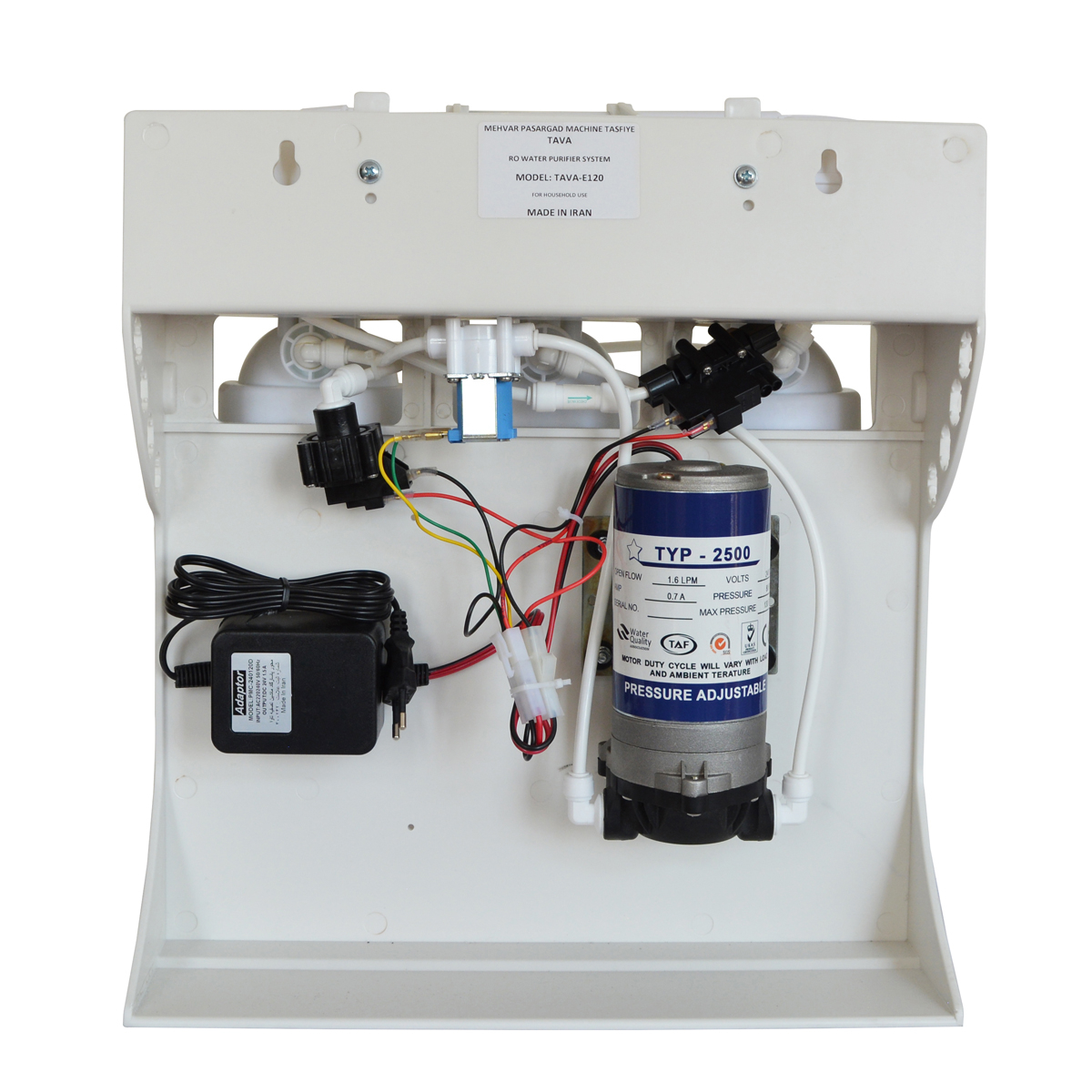 دستگاه تصفیه کننده آب محور پاسارگاد ماشین تصفیه تاوا مدل E120