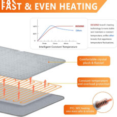 تشکچه برقی اوکوسوسو مدل  QNS-04 سایز 50*100 سانتی متر