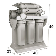 دستگاه تصفیه کننده آب اس اس وی مدل UltraPro X1000 به همراه فیلتر بسته 4 عددی