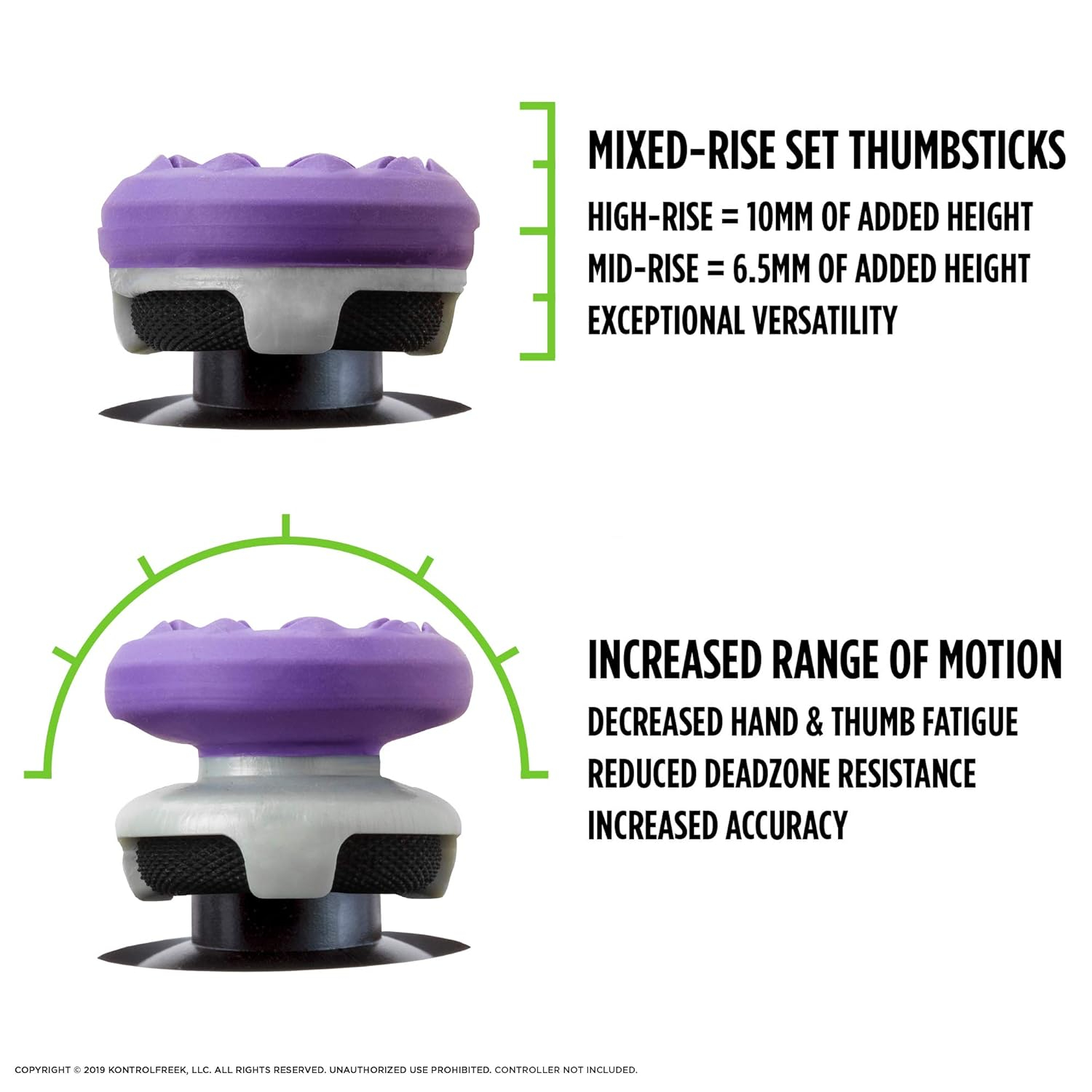 روکش آنالوگ کنترل فریک مخصوص PS5 و PS4 مدل GALAXY