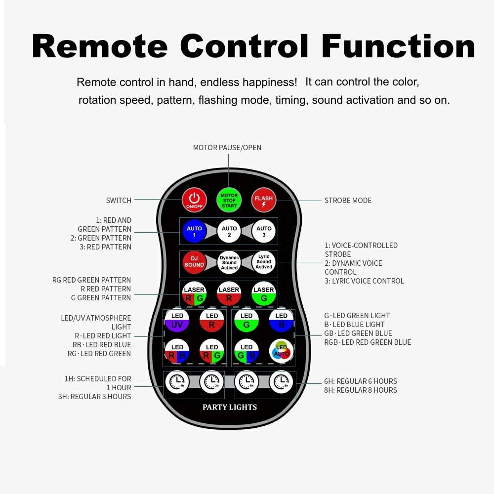 رقص نور پارتی لایت مدل STAGE