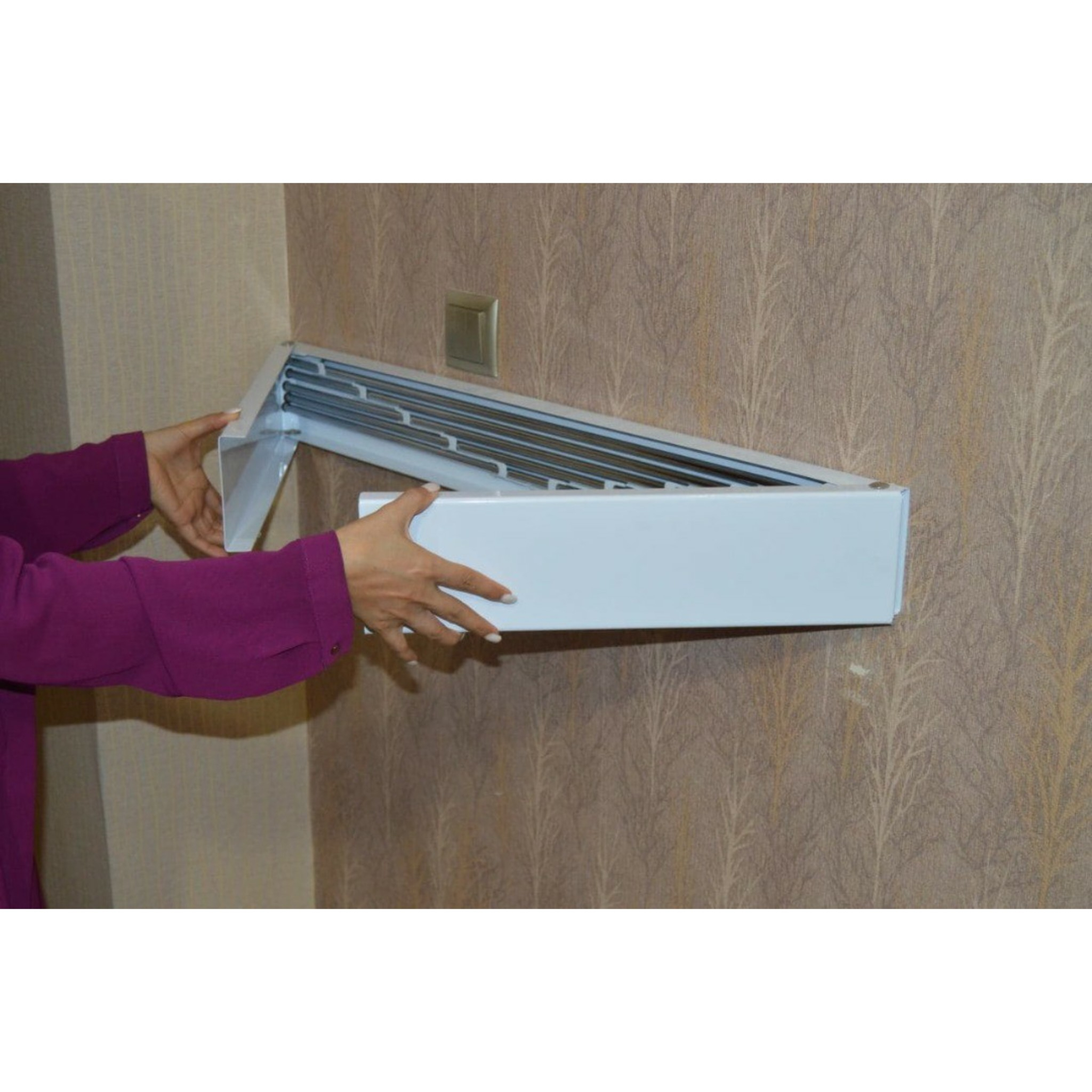 بندرخت دیواری آرامش سازان مدل تاشو کد S86