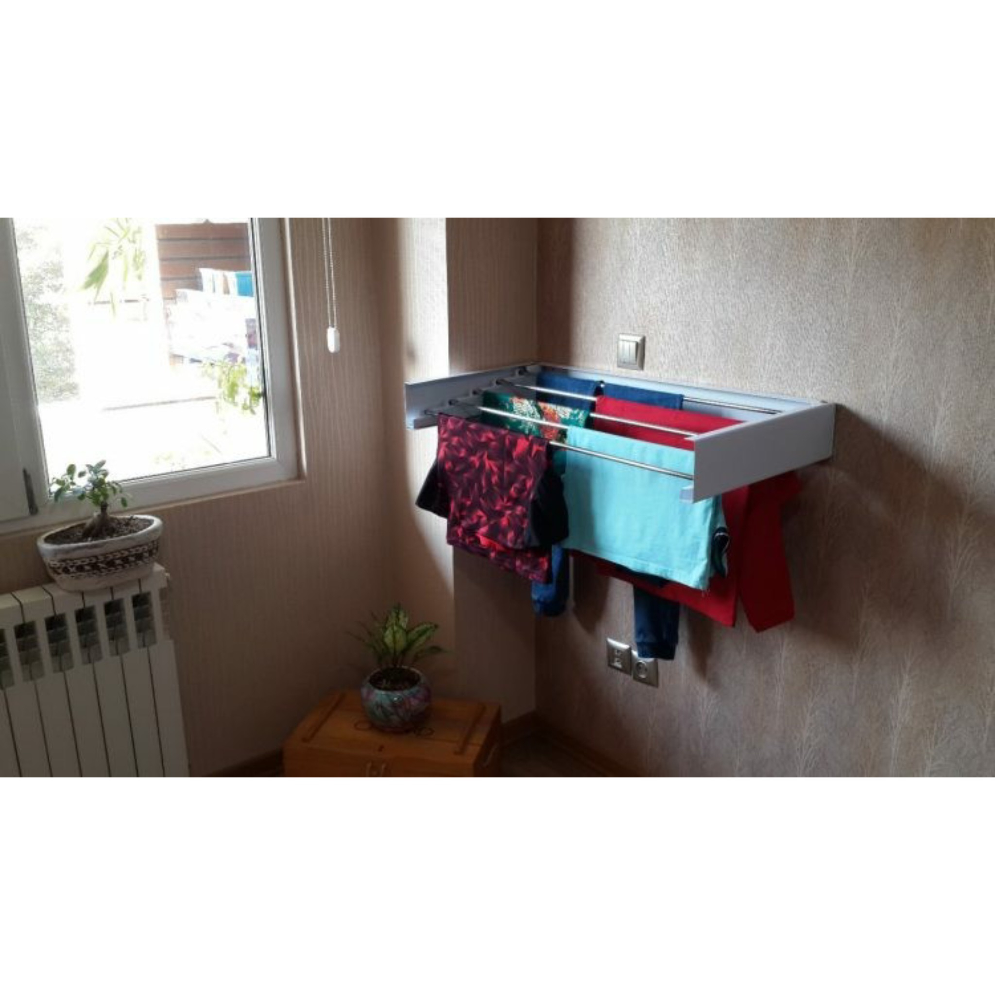 بندرخت دیواری آرامش سازان مدل تاشو کد S86