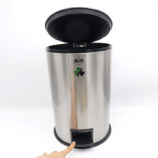 سطل زباله پدالی آکا الکتریک مدل آینه ای کد YP-ARAM BAND-012L