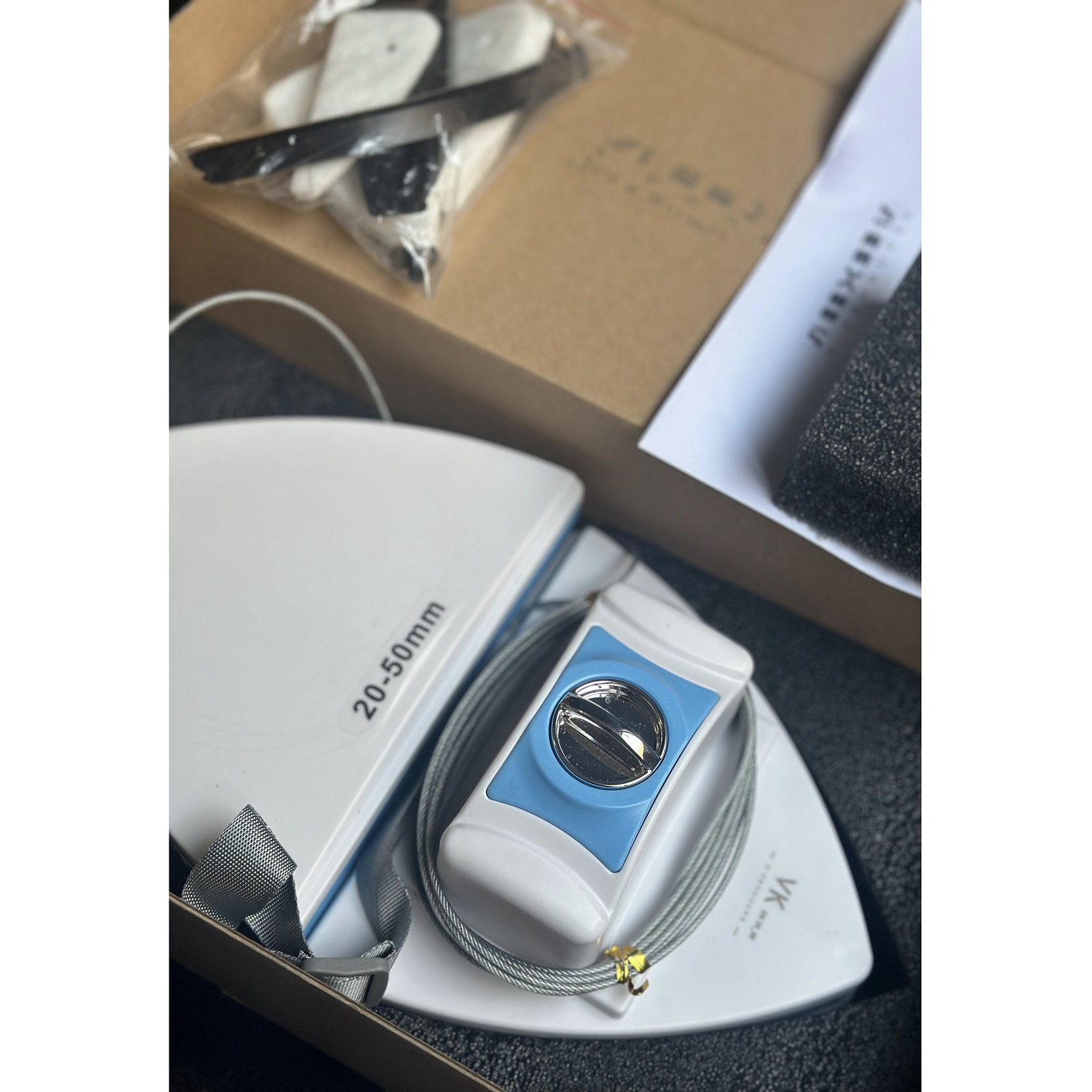 پاک کننده مغناطیسی شیشه وی کی مدل دو جداره  SB 20-50