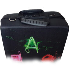 کیف حمل پلی استیشن 4 اسلیم و پرو طرح شب رنگی کد 722