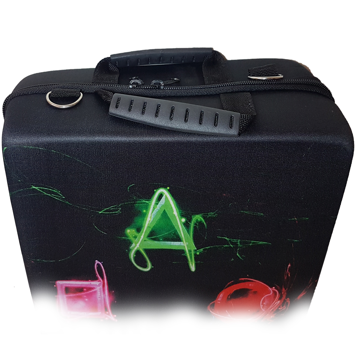 کیف حمل پلی استیشن 4 اسلیم و پرو طرح شب رنگی کد 722