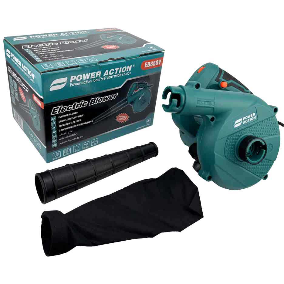 دستگاه دمنده و مکنده 850 وات پاور اکشن مدل EB850V