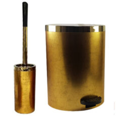 ست سطل زباله و فرچه هارمونی کد DH65