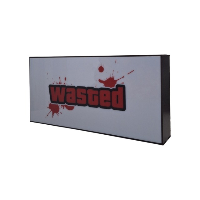 لایت باکس گیمینگ مدل آرسولایت طرح Wasted کد AB05