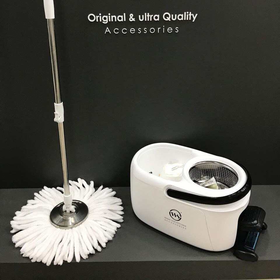 ست سطل و زمین شوی دبلیو اس مدل پدالی کد DH400