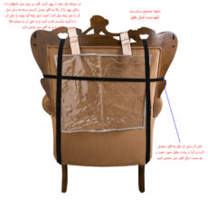 کاور مبلمان 7 نفره چینش مدل NEW4pcs مجموعه 4 عددی