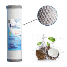 فیلتر دستگاه تصفیه آب آکوا پیورست مدل THT 3225 مجموعه 12 عددی به همراه محدود کننده فاضلاب مدل FLOW 300