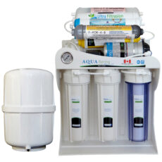 دستگاه تصفیه کننده آب آکوآ اسپرینگ مدل RO-SF5850 به همراه فیلتر تصفیه آب بسته 4 عددی
