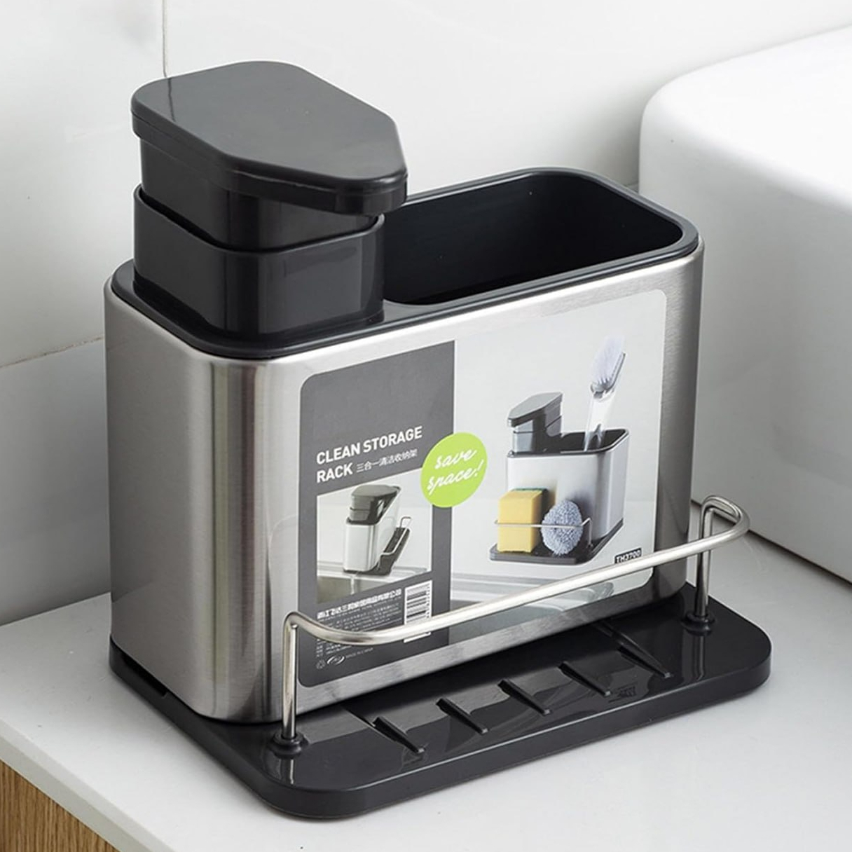 مخزن مایع ظرفشویی مدل 3 کاره ترونی کد 3700