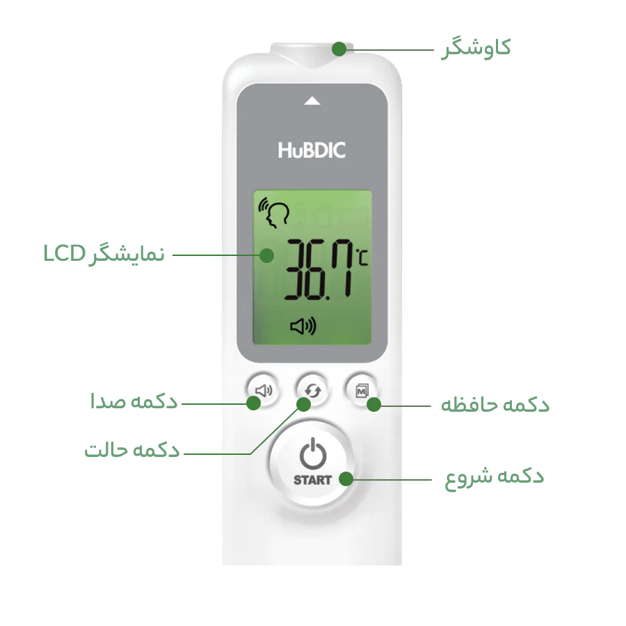تب سنج هابدیک مدل HFS-1000