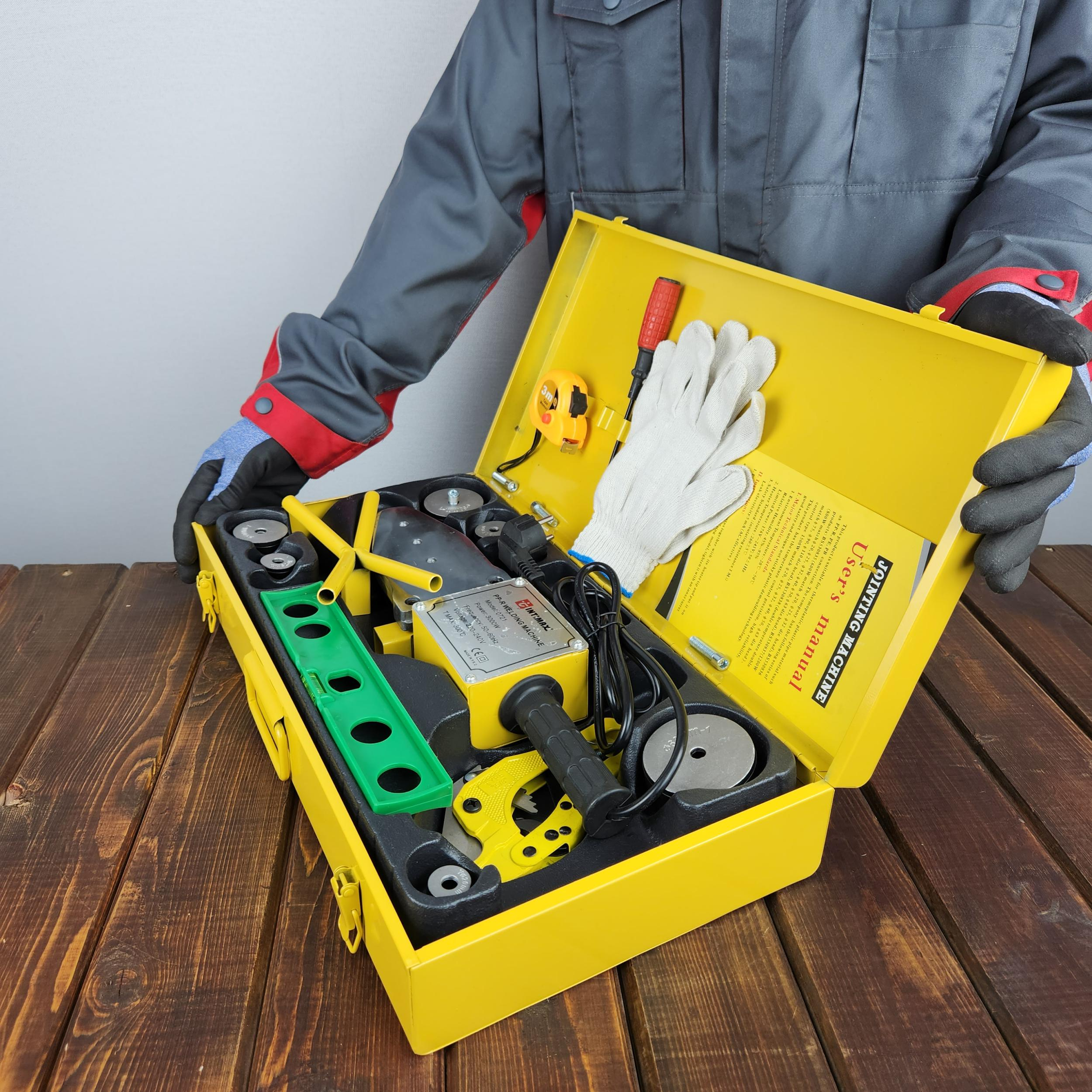 دستگاه جوش لوله سبز اینتیمکس مدل 0721 مجموعه 9 عددی