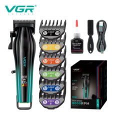 ماشین اصلاح موی سر و صورت شارژی وی جی ار مدل V-273