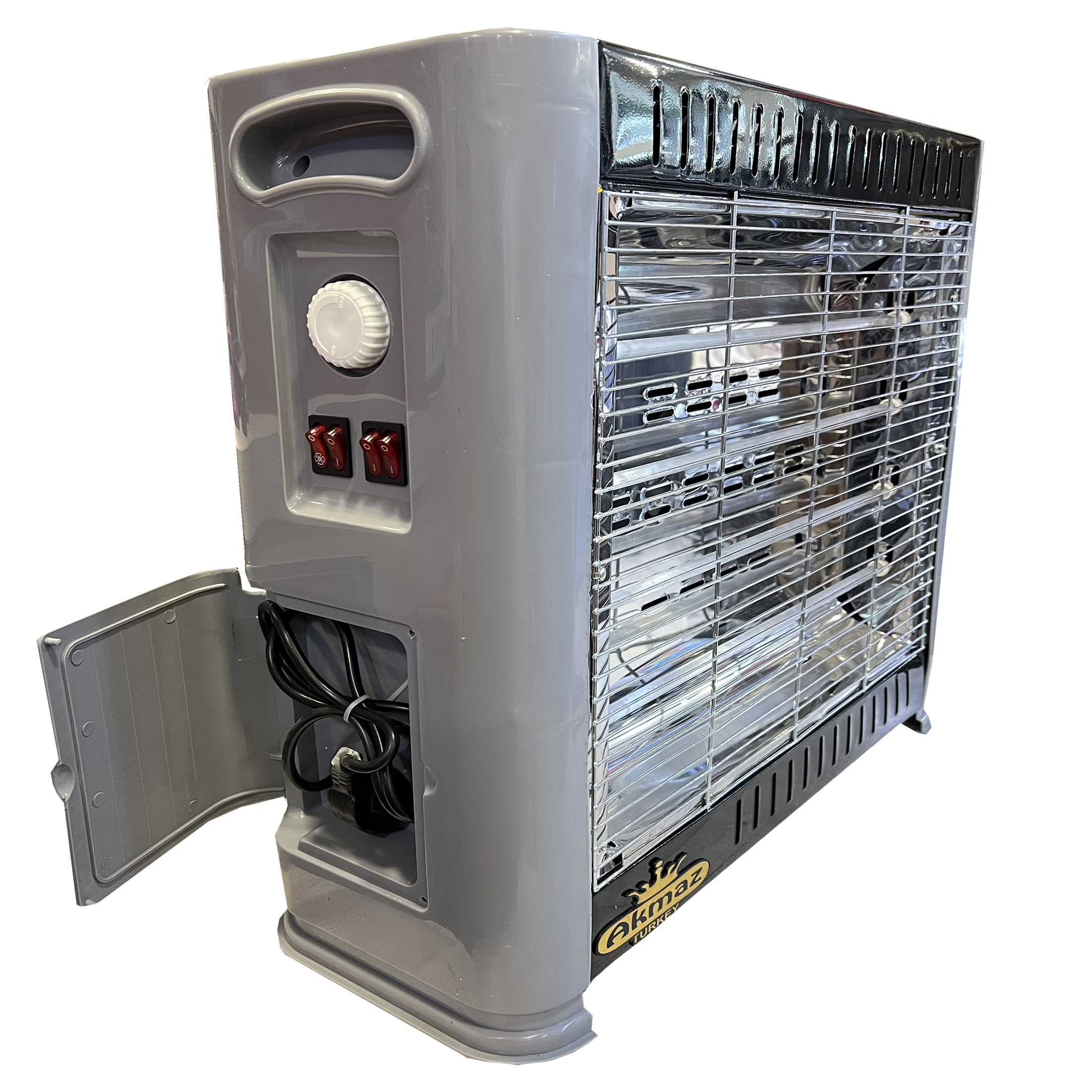 بخاری برقی آکماز مدل 5 شعله فن دار 2600