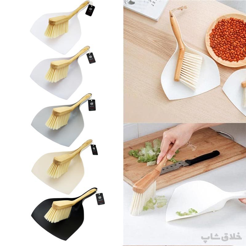 ست جارو و خاک انداز دبلیو اِس مدل دستی کد TP017