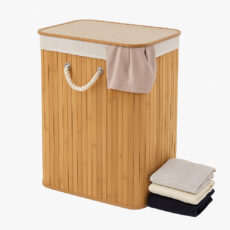 سبد رخت چرک مدل تاشو مربعی